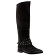 Bottes hautes en cuir noir, Asos