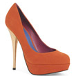 Escarpins oranges, KG By Kurt Geiger