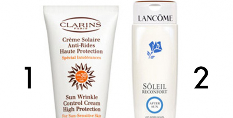 Crème solaire haute protection Clarins Sôleil réconfort After Sun Lancôme