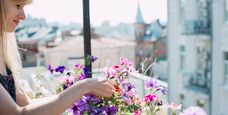 balcon jardin urbain 