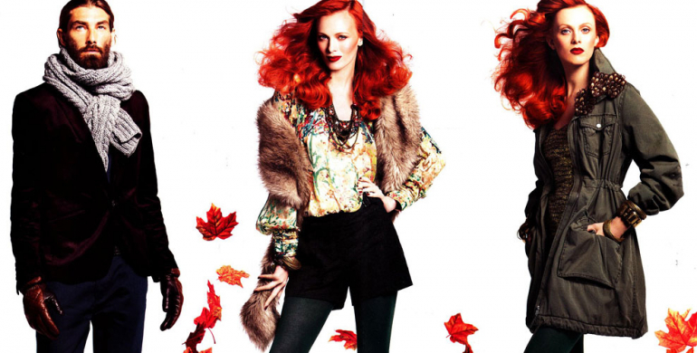 Campagne H&M Automne Hiver 2009 2010 Karen Bilson Patrick Petitjean