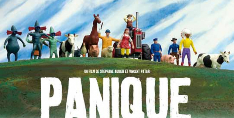 Affiche du film panique au village