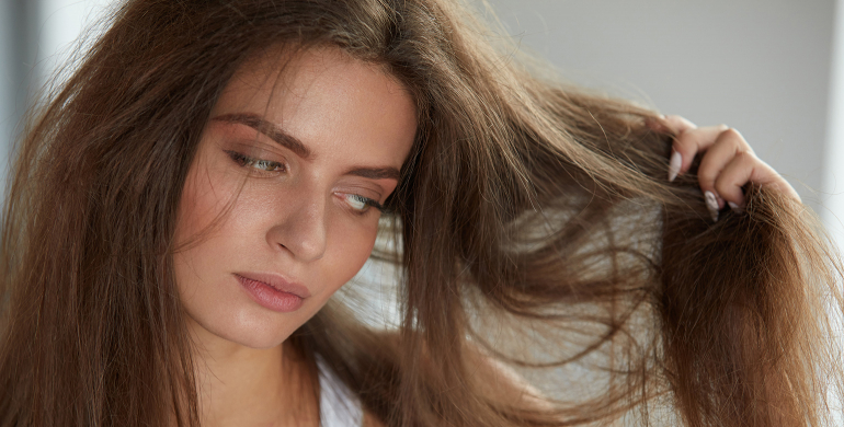 Hydratation des cheveux