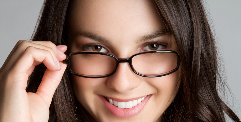 Femme souriante