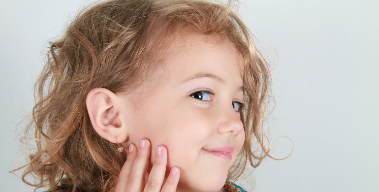 boucles d'oreilles enfant