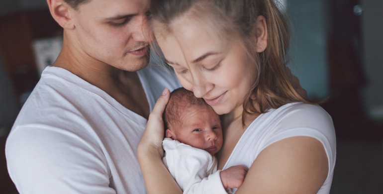 couple avec bebe