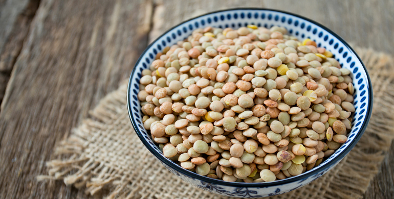 lentilles fer aliments