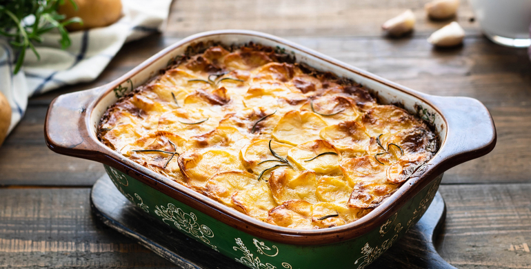 gratin de pommes de terre