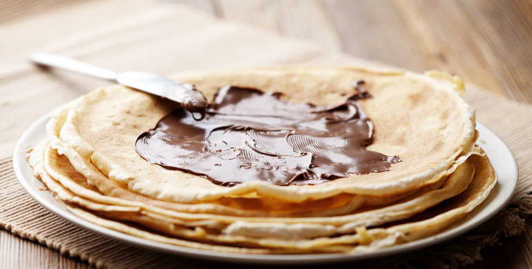 Recette des crêpes au chocolat