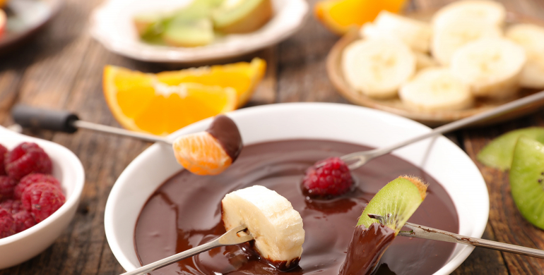 Fondue au chocolat