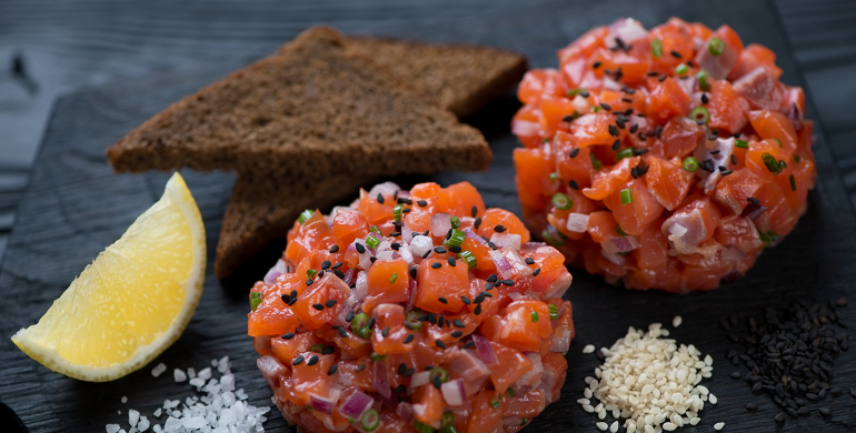 Tartare de saumon