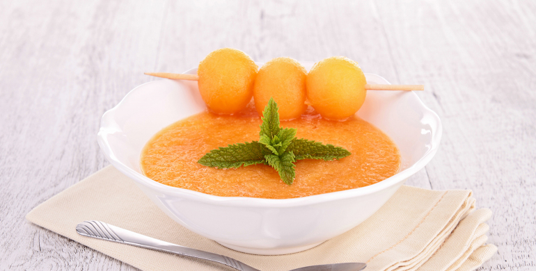 Soupe de melon