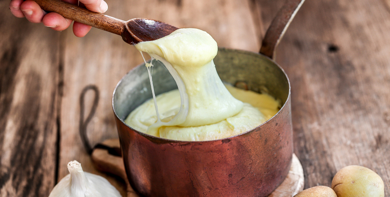 Aligot, purée au laguiole