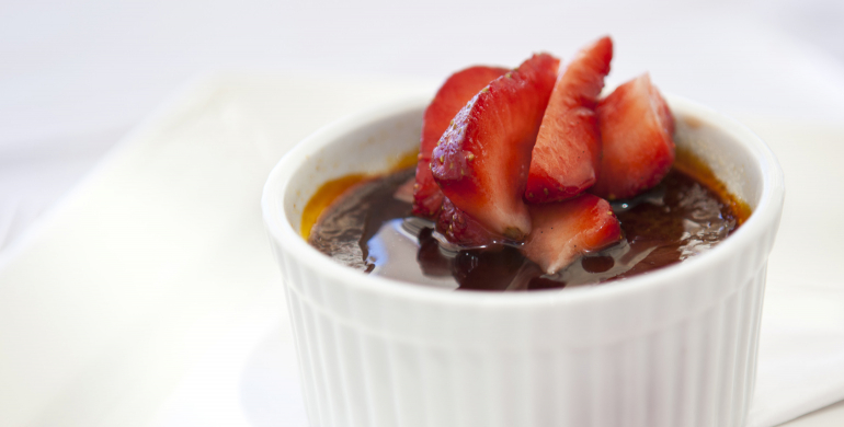 Crèmes brûlées au chocolat