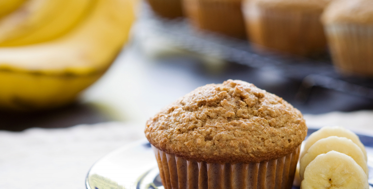 muffins aux bananes