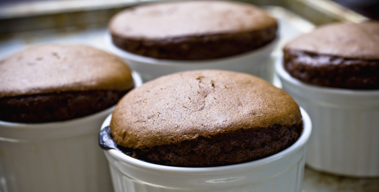 soufflé au chocolat