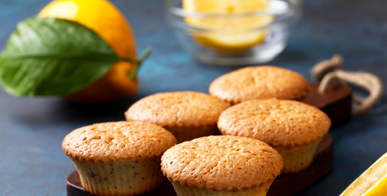 muffins au citron