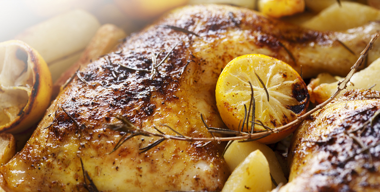 Poulet, citron