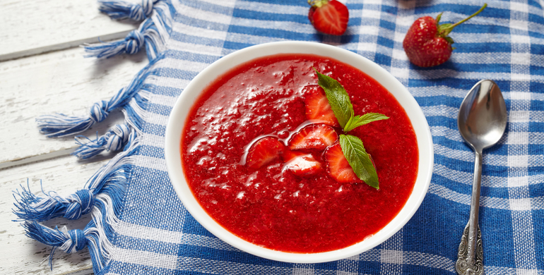 soupe fraises