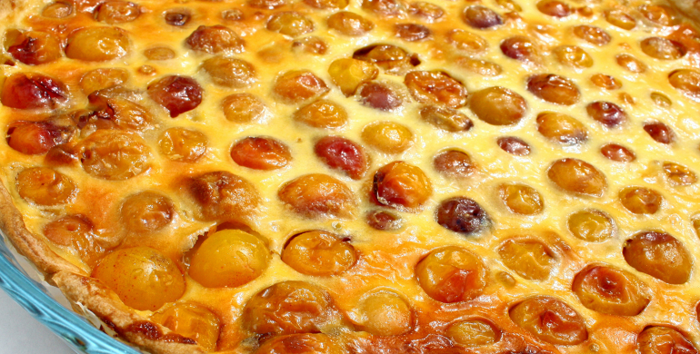 clafoutis aux mirabelles