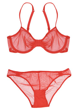 Ensemble rouge fatal, Women's Secret