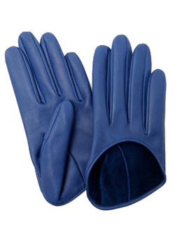 Gants bleus extra-courts, Agnelle