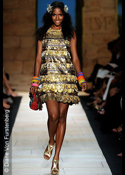 Diane Von Furstenberg : Défilé Printemps Eté 2010