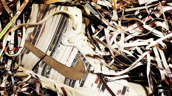 nike recyclage magazines