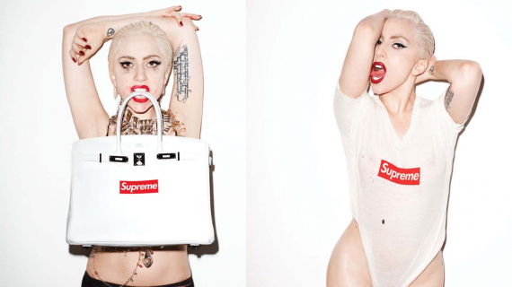 Lady Gaga égerie Supreme Skateboards