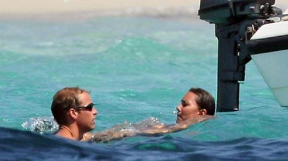 Baignade : Kate Middleton et le Prince William