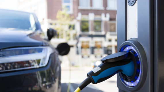 Panneau station de rechage pour voiture électrique