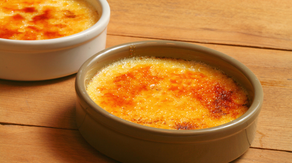 Crème brûlée au sucre de canne