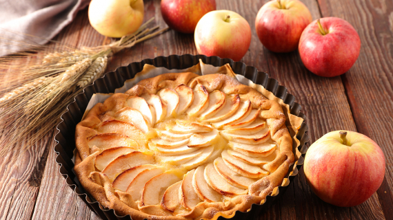 Tarte aux pommes