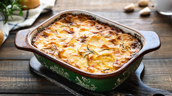 gratin de pommes de terre