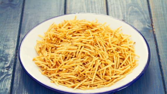 Pommes paille