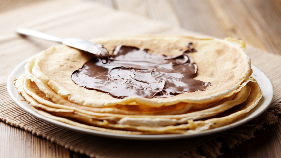 Recette des crêpes au chocolat