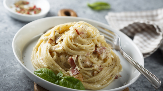 Pâtes à la carbonara