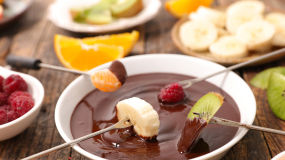 Fondue au chocolat