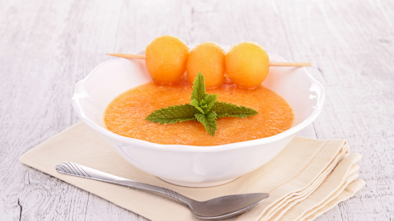 Soupe de melon