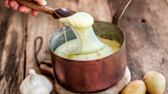 Aligot, purée au laguiole