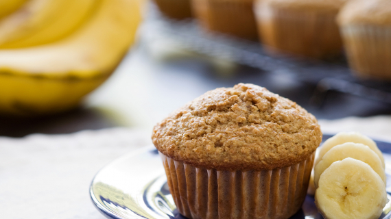 muffins aux bananes