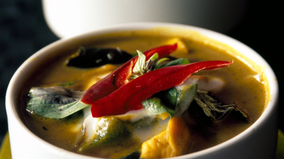 poulet curry vert thai