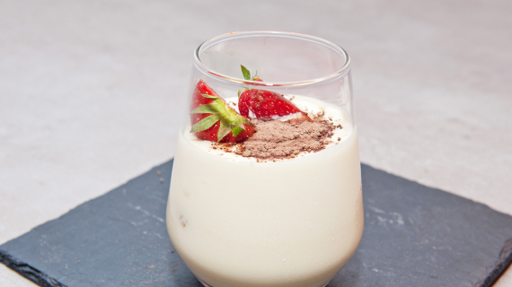 mousse chocolat blanc fraises