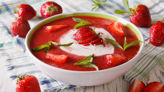 Soupe de Fraises