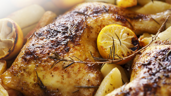 Poulet, citron