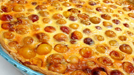 clafoutis aux mirabelles