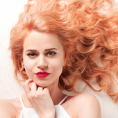 blond fraise cheveux femme coloration