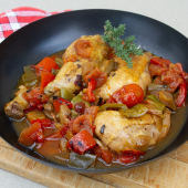 Poulet basquaise